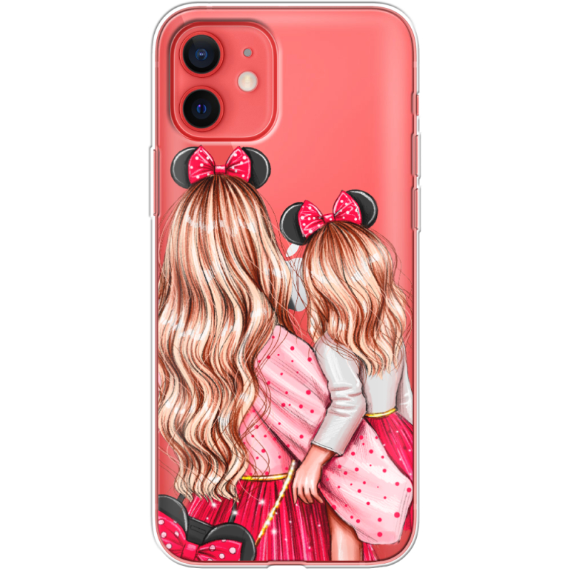 Прозрачный чехол BoxFace Apple iPhone 12 mini Mouse Girls