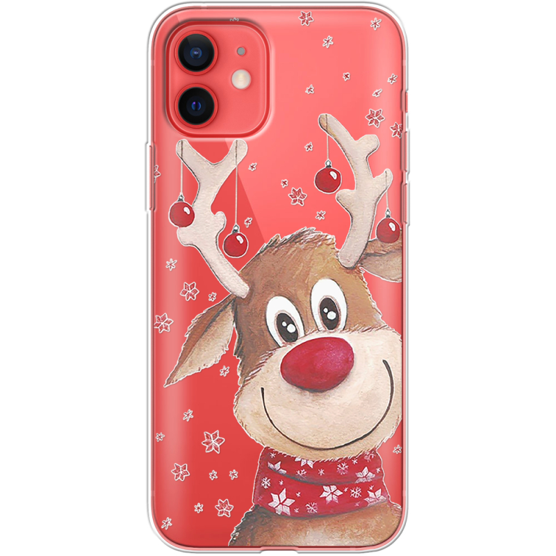 Прозрачный чехол BoxFace Apple iPhone 12 mini Winter Deer