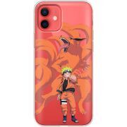 Прозрачный чехол BoxFace Apple iPhone 12 mini Naruto and Kurama