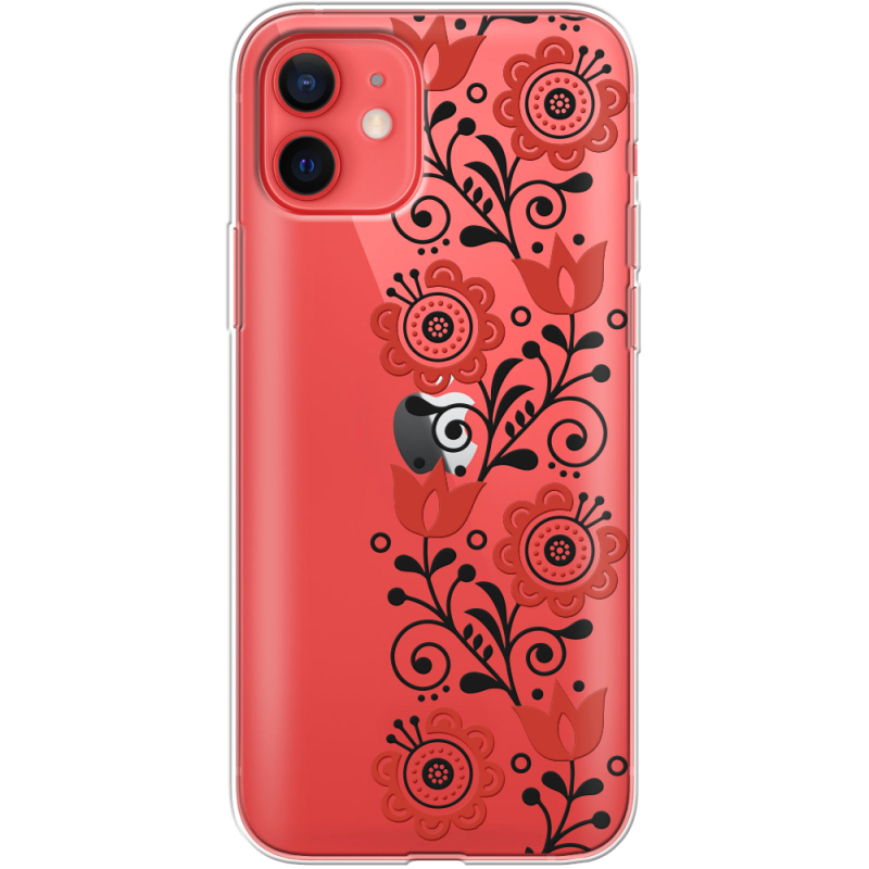 Прозрачный чехол BoxFace Apple iPhone 12 mini Ethno Ornament