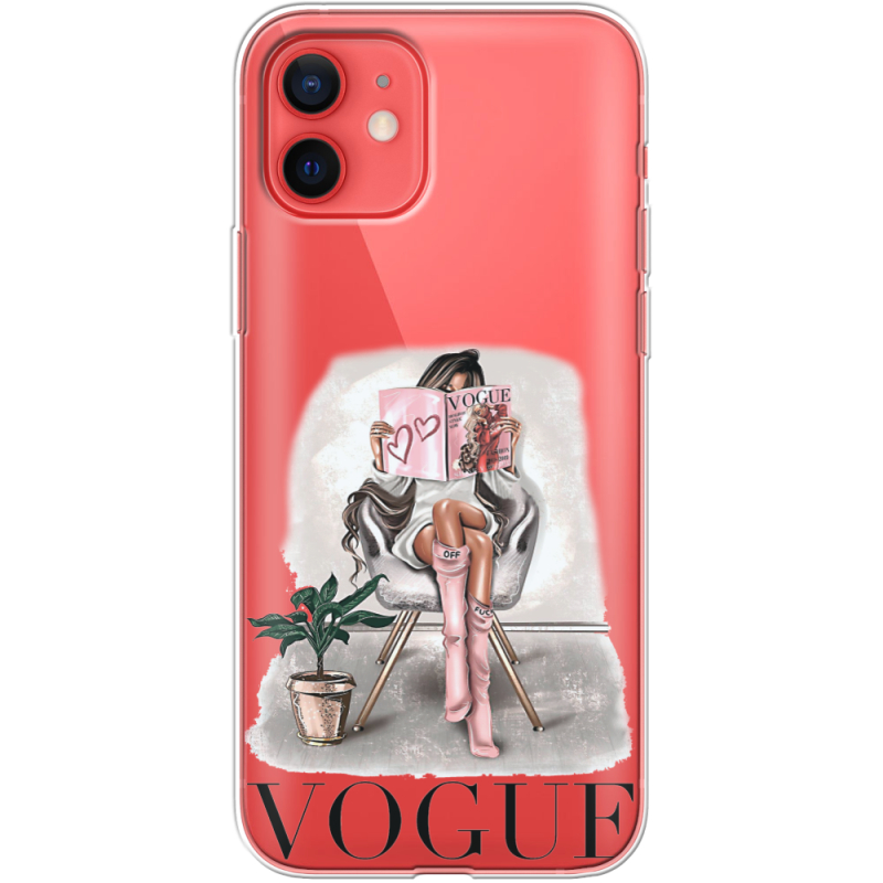 Прозрачный чехол BoxFace Apple iPhone 12 mini VOGUE