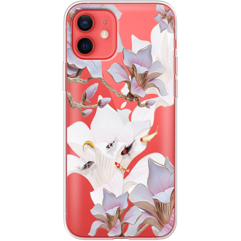 Прозрачный чехол BoxFace Apple iPhone 12 mini Chinese Magnolia