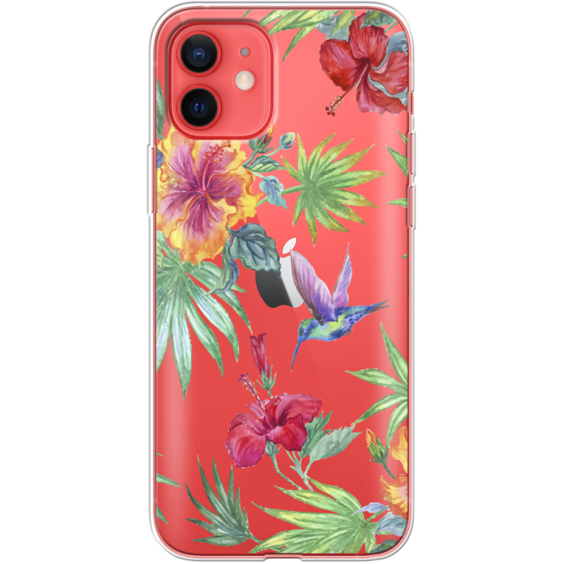 Прозрачный чехол BoxFace Apple iPhone 12 mini Tropical