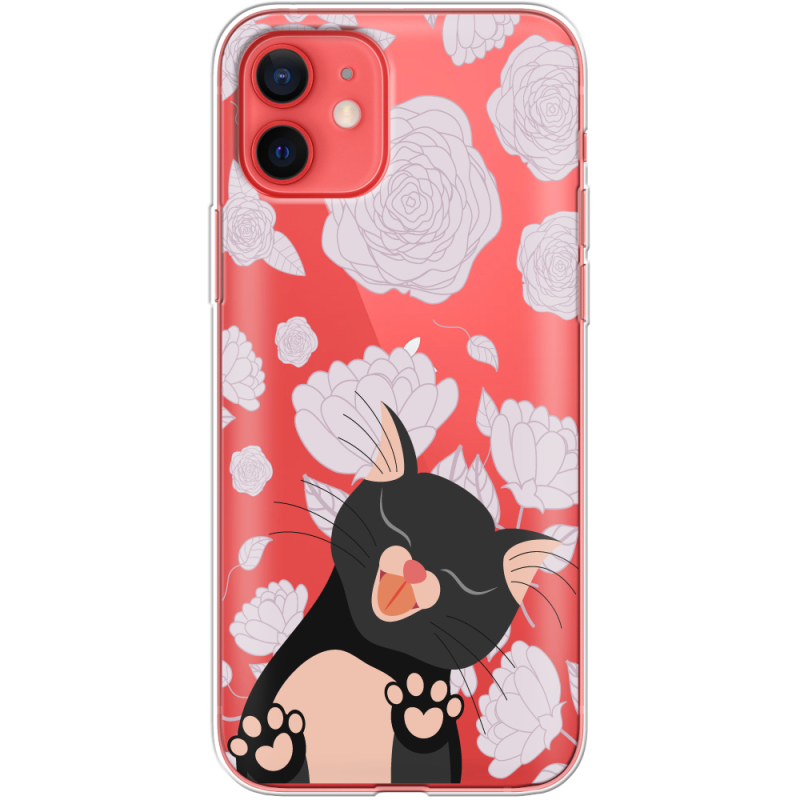 Прозрачный чехол BoxFace Apple iPhone 12 mini Meow