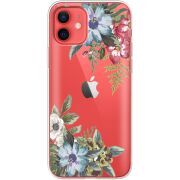 Прозрачный чехол BoxFace Apple iPhone 12 mini Floral