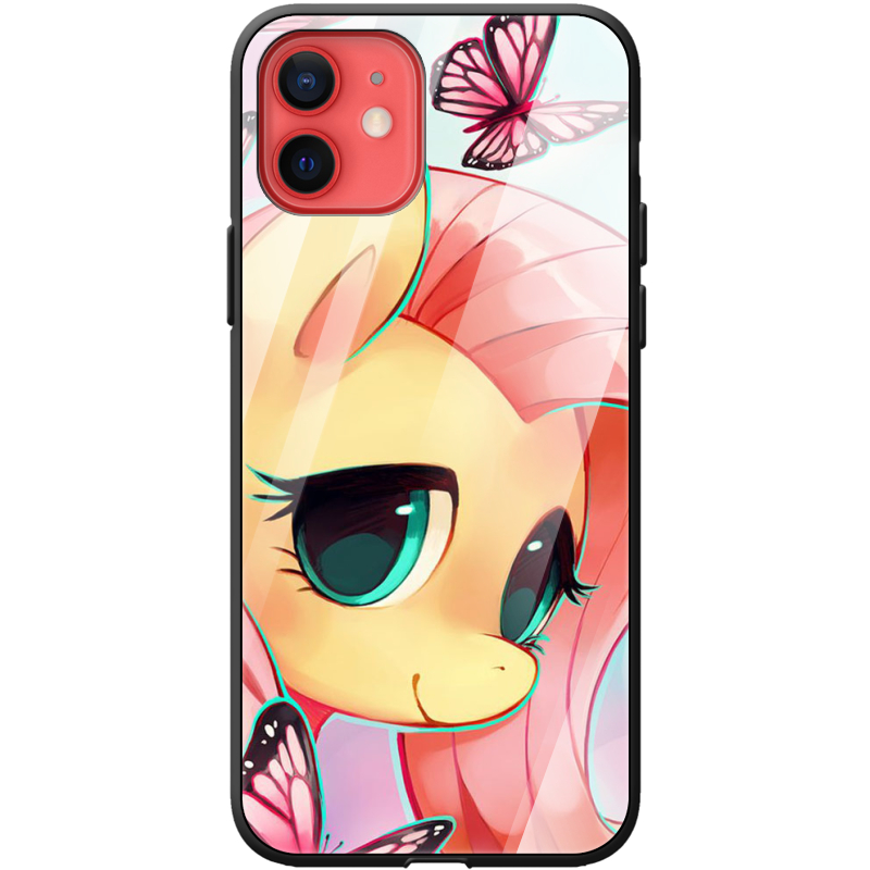 Защитный чехол BoxFace Glossy Panel Apple iPhone 12 mini My Little Pony Fluttershy