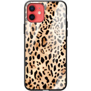 Защитный чехол BoxFace Glossy Panel Apple iPhone 12 mini Leopard Print