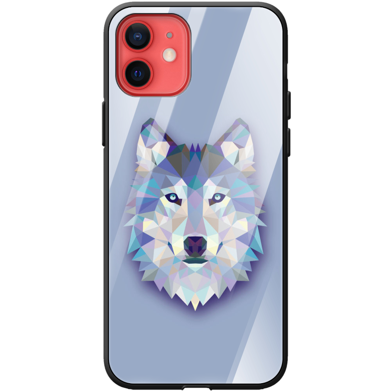 Защитный чехол BoxFace Glossy Panel Apple iPhone 12 mini Wolfie