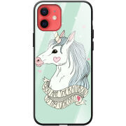 Защитный чехол BoxFace Glossy Panel Apple iPhone 12 mini My Unicorn