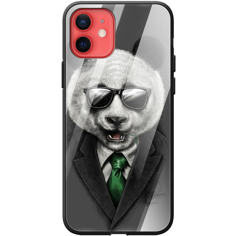 Защитный чехол BoxFace Glossy Panel Apple iPhone 12 mini Cool Panda