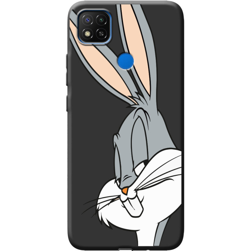 Черный чехол BoxFace Xiaomi Redmi 9C Lucky Rabbit