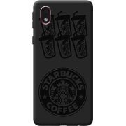 Черный чехол BoxFace Samsung Galaxy A01 Core (A013) Black Coffee