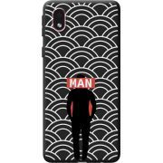 Черный чехол BoxFace Samsung Galaxy A01 Core (A013) Man Pattern