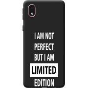 Черный чехол BoxFace Samsung Galaxy A01 Core (A013) Limited Edition