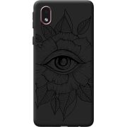Черный чехол BoxFace Samsung Galaxy A01 Core (A013) Eye