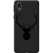 Черный чехол BoxFace Samsung Galaxy A01 Core (A013) Deer