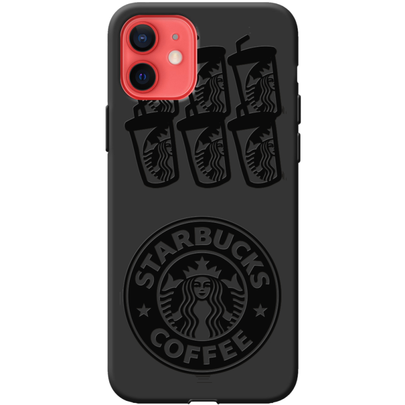 Черный чехол BoxFace Apple iPhone 12 mini Black Coffee