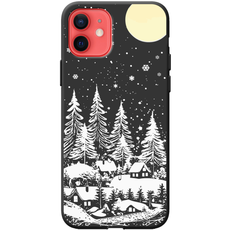 Черный чехол BoxFace Apple iPhone 12 mini 