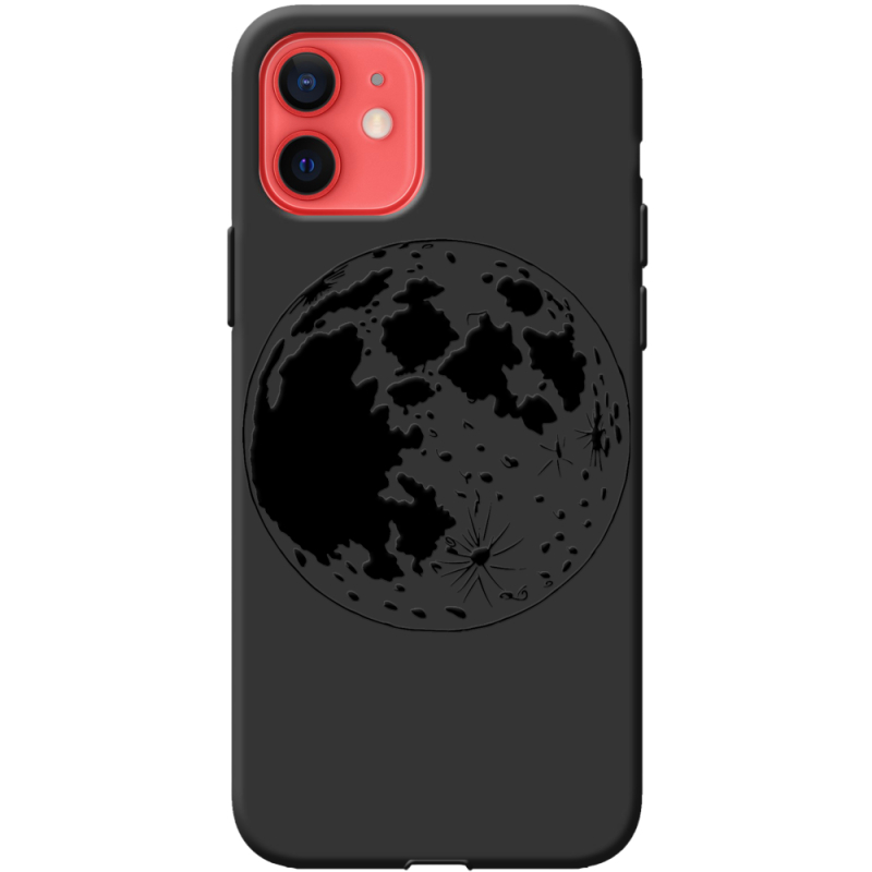 Черный чехол BoxFace Apple iPhone 12 mini Planet