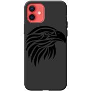 Черный чехол BoxFace Apple iPhone 12 mini Eagle