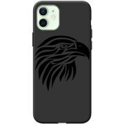 Черный чехол BoxFace Apple iPhone 12 Eagle