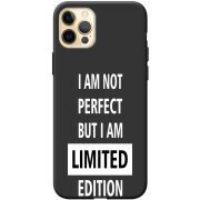 Черный чехол BoxFace Apple iPhone 12 Pro Max Limited Edition