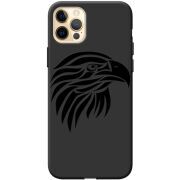 Черный чехол BoxFace Apple iPhone 12 Pro Max Eagle