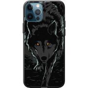 Черный чехол BoxFace Apple iPhone 12 Pro Wolf