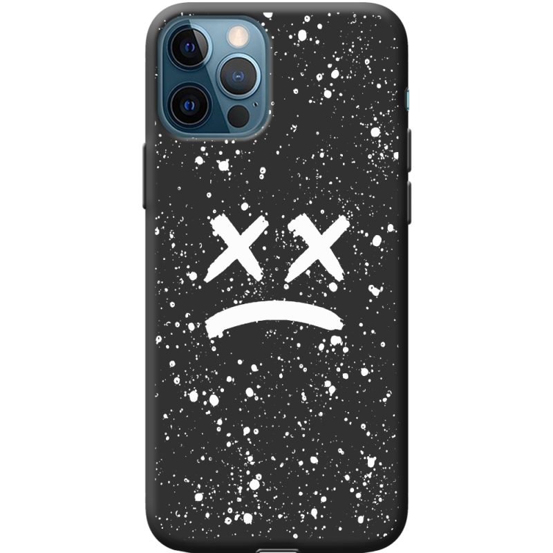 Черный чехол BoxFace Apple iPhone 12 Pro Sad Way