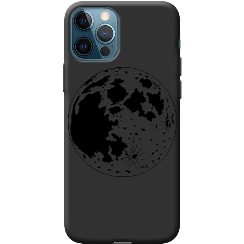 Черный чехол BoxFace Apple iPhone 12 Pro Planet