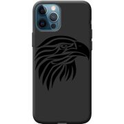 Черный чехол BoxFace Apple iPhone 12 Pro Eagle