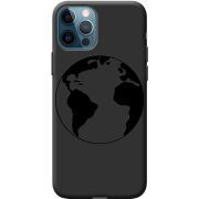 Черный чехол BoxFace Apple iPhone 12 Pro Earth