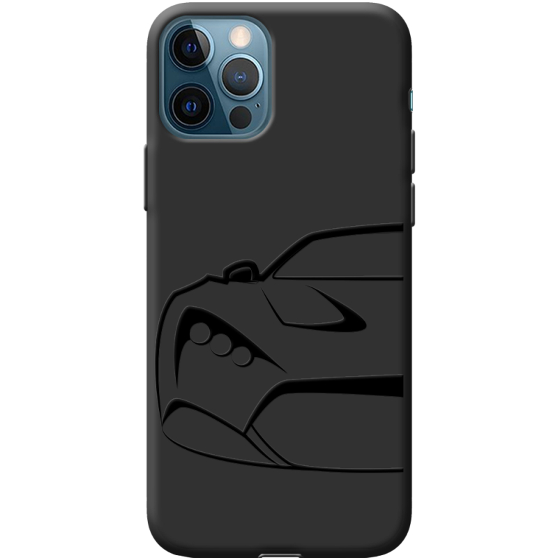 Черный чехол BoxFace Apple iPhone 12 Pro Sportcar