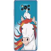 Чехол BoxFace Poco X3 Fuck Unicorn