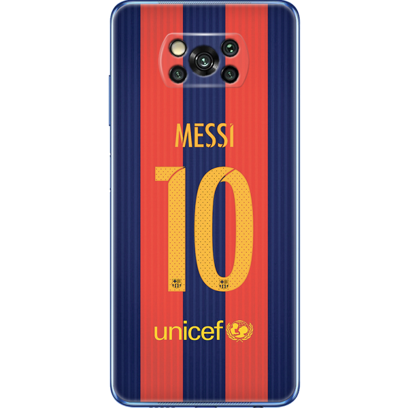 Чехол BoxFace Poco X3 Messi 10