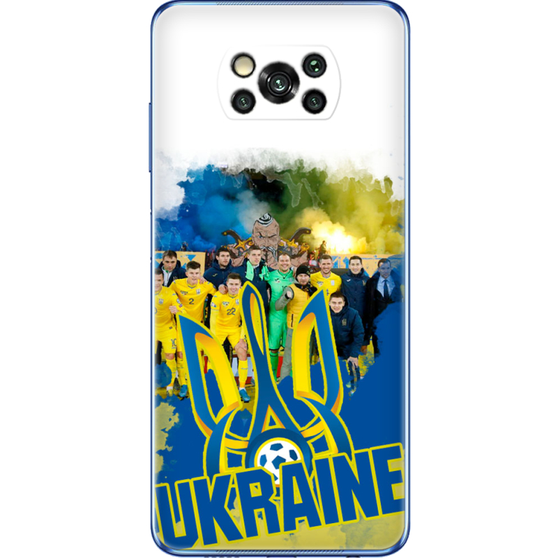 Чехол BoxFace Poco X3 Ukraine national team