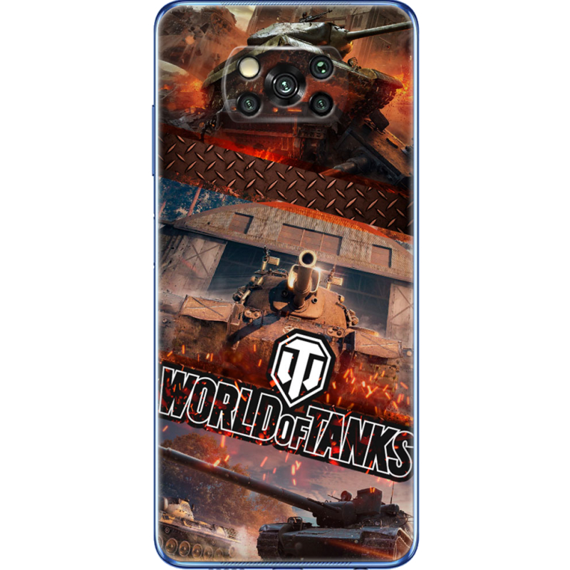 Чехол BoxFace Poco X3 World Of Tanks