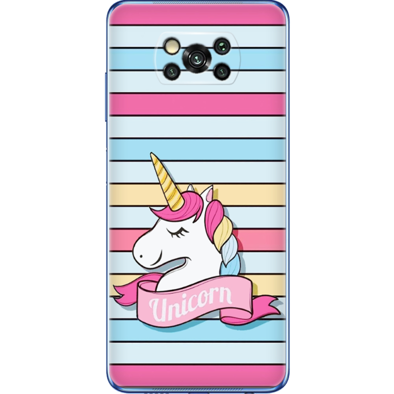 Чехол BoxFace Poco X3 Unicorn