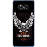 Чехол BoxFace Poco X3 Harley Davidson and eagle