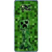 Чехол BoxFace Poco X3 Minecraft Creeper