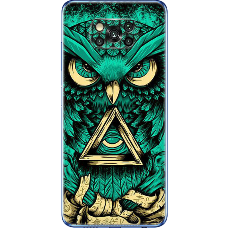 Чехол BoxFace Poco X3 Masonic Owl