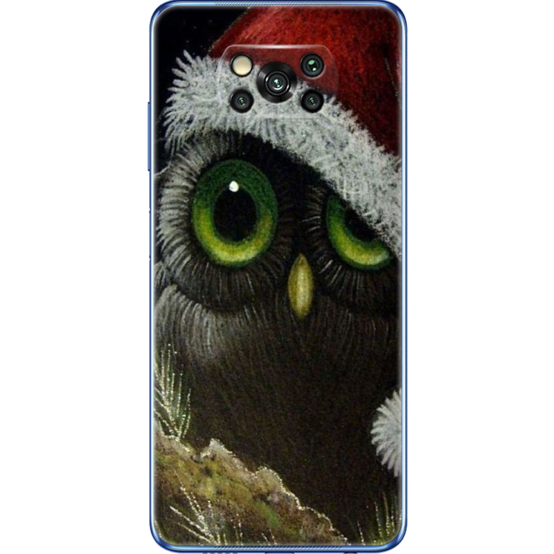 Чехол BoxFace Poco X3 Christmas Owl