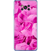 Чехол BoxFace Poco X3 Pink Flowers