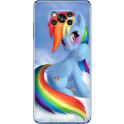 Чехол BoxFace Poco X3 My Little Pony Rainbow Dash