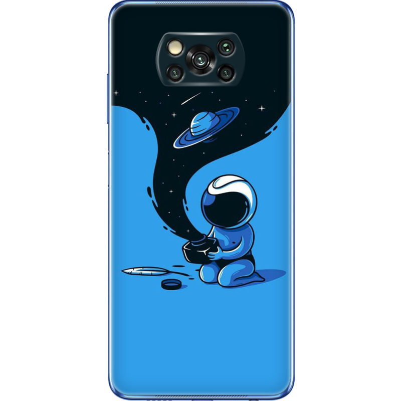 Чехол BoxFace Poco X3 Galaxy Art