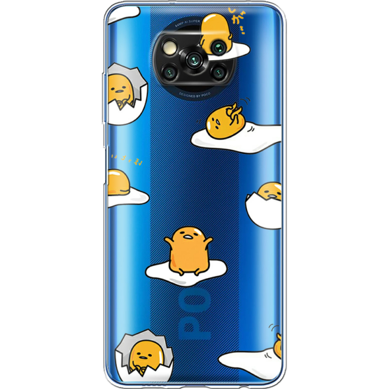 Прозрачный чехол BoxFace Xiaomi Poco X3 Gudetama