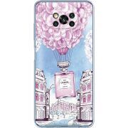 Чехол со стразами Xiaomi Poco X3 Perfume bottle