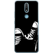 Чехол BoxFace Nokia 2.4 Black Sneakers