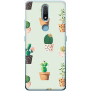 Чехол BoxFace Nokia 2.4 L-green Cacti