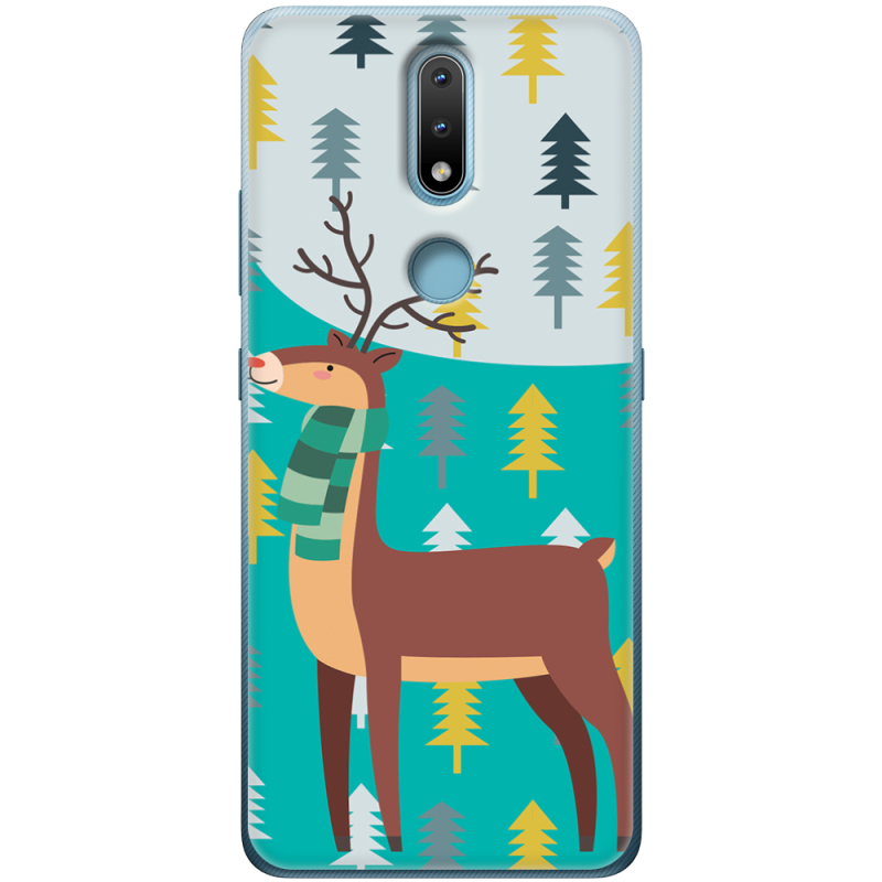 Чехол BoxFace Nokia 2.4 Foresty Deer